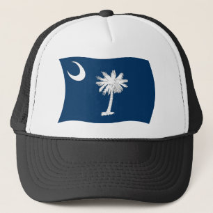 South Carolina Flag Hat Truckerkappe
