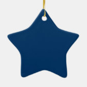 South Carolina Flag Keramikornament (Hinten)