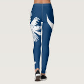 South Carolina Flag Leggings (Rückseite)