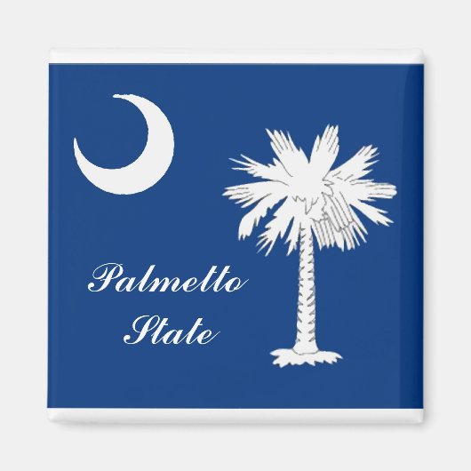 South Carolina Flag Magnet (Vorne)