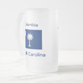 South Carolina Flag Map City Tasse (Vorderseite Links)