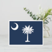 South Carolina Flag Moving Ankündigung (Stehend Vorderseite)