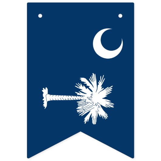 South Carolina Flag Party, Banner / Hochzeit (Erste Fahne)