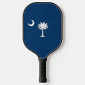South Carolina Flag Pickleball Schläger (Vorderseite)