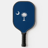 South Carolina Flag Pickleball Schläger (Rückseite)