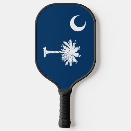 South Carolina Flag Pickleball Schläger (Rückseite)