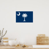 South Carolina Flag Poster (Küche)