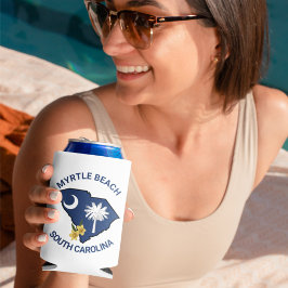 South Carolina Flag Staat Blume Gelbe Jessamin Dosenkühler