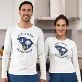 South Carolina Flag Staat Blume Gelbe Jessamin T-Shirt