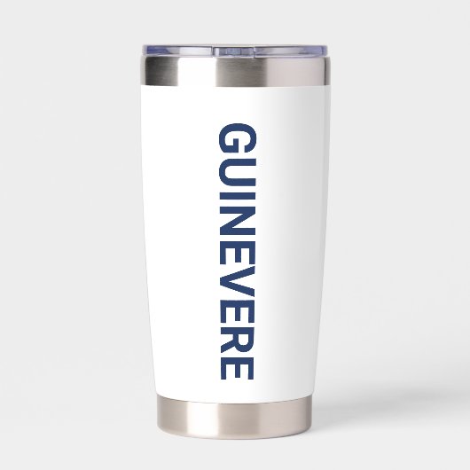 South Carolina Flag Staat Blume Gelbe Jessamin Thermobecher (Rückseite)