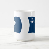 South Carolina Flag Tasse (Mittel)