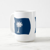 South Carolina Flag Tasse (Vorderseite Links)