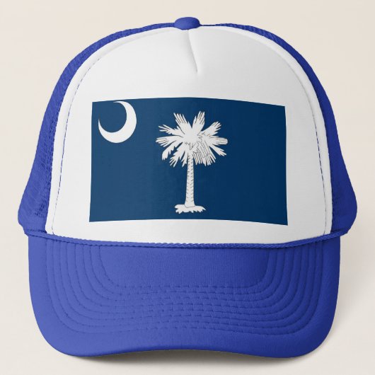South Carolina Flag Truckerkappe (Vorderseite)