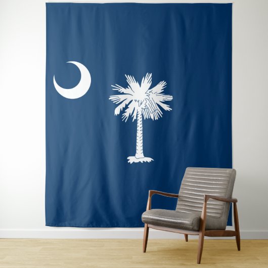 South Carolina Flag Wandteppich (Beispiel)