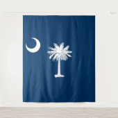 South Carolina Flag Wandteppich (Vorderseite)
