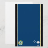 South Carolina-Flagge Briefpapier (Vorne/Hinten)