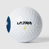 South Carolina-Flagge Golfball (Logo)