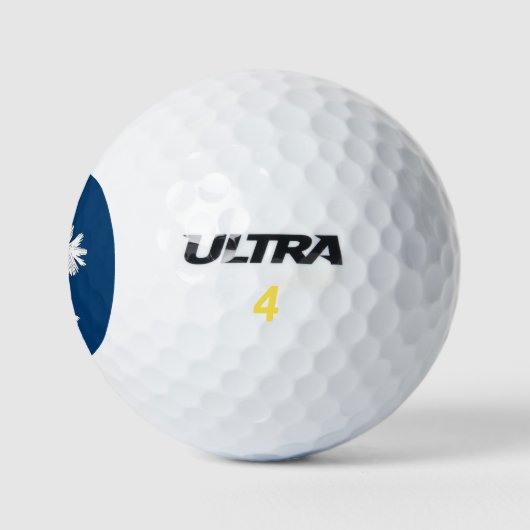 South Carolina-Flagge Golfball (Logo)