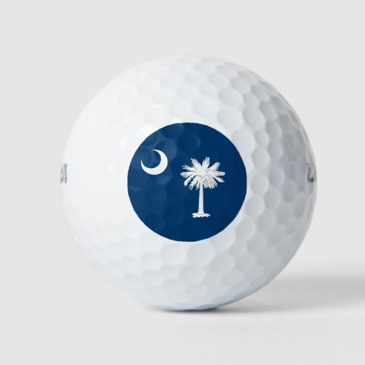 South Carolina-Flagge Golfball (Vorderseite)