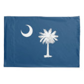 South Carolina-Flagge Kissenbezug (Rückseite)