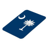 South Carolina-Flagge Magnet (Linke Seite)