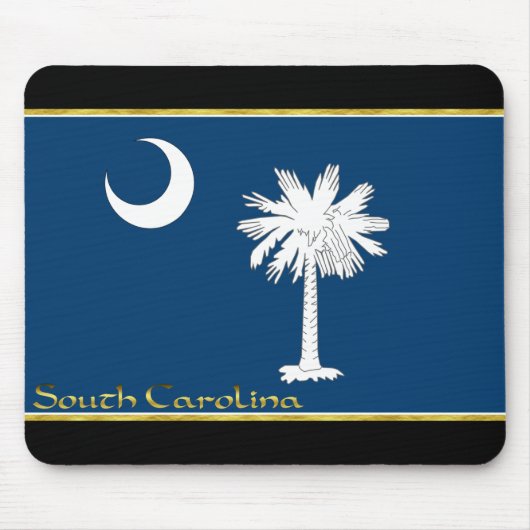 South Carolina-Flagge Mousepad (Vorne)