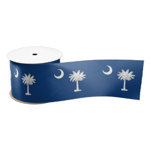 South Carolina-Flagge Satinband