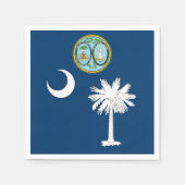 South Carolina-Flagge Serviette (Vorderseite)
