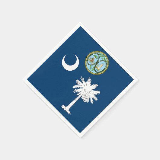 South Carolina-Flagge Serviette (Ecke)