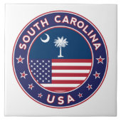 South Carolina Fliese (Vorderseite)