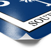 South Carolina Fotodruck (Ecke)
