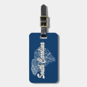 South Carolina Gepäckanhänger (Vorderseite vertikal)