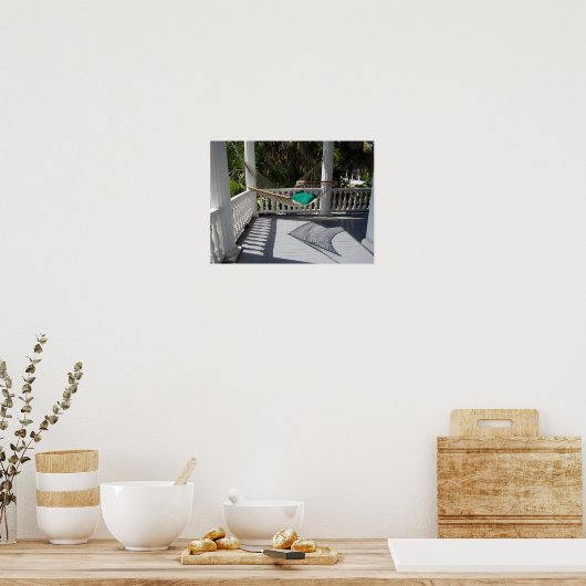 South Carolina Hammock Poster (Küche)