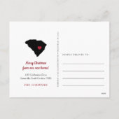 South Carolina Holiday Moving Ankündigung (Rückseite)