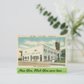 South Carolina, Hotel Palms, St. George Postkarte (Stehend Vorderseite)