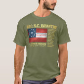 South Carolina Infantry (BA2) T-Shirt (Vorderseite)
