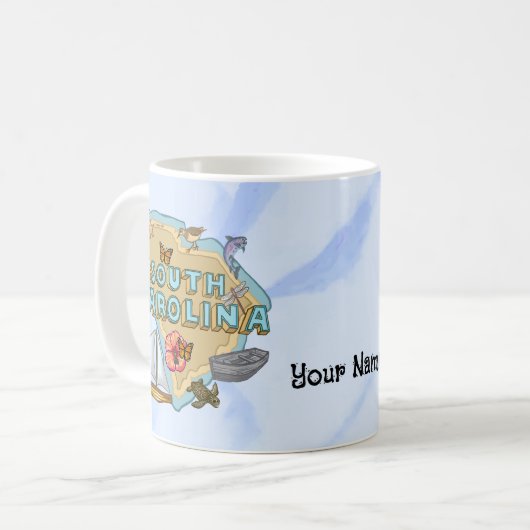 South Carolina Kaffeetasse (Vorderseite Links)
