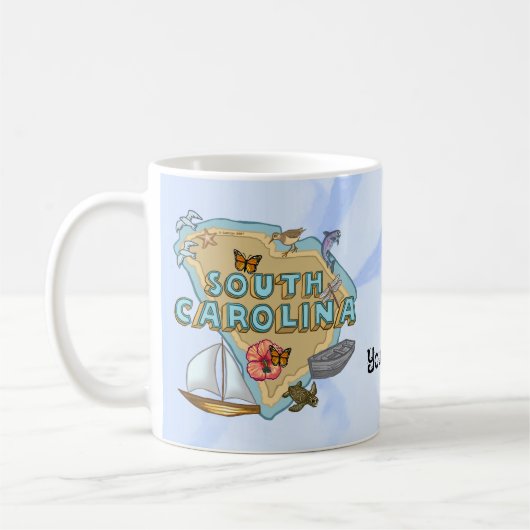 South Carolina Kaffeetasse (Links)