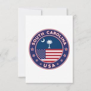South Carolina Karte