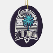 South Carolina Keramik Ornament (Rechts)