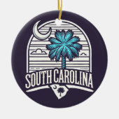 South Carolina Keramik Ornament (Vorne)