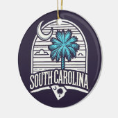 South Carolina Keramik Ornament (Links)