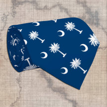 South Carolina Krawatte, Fashion USA, Flag Busines