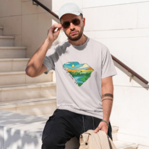 South Carolina Landschaft T-Shirt