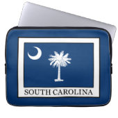 South Carolina Laptopschutzhülle (Vorderseite)