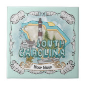 South Carolina Leuchtturmziegel Fliese (Vorderseite)
