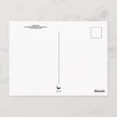 South Carolina Little Blue Heron Postcard Postkarte (Rückseite)