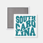 South Carolina Magnet (Vorderseite/Rückseite)