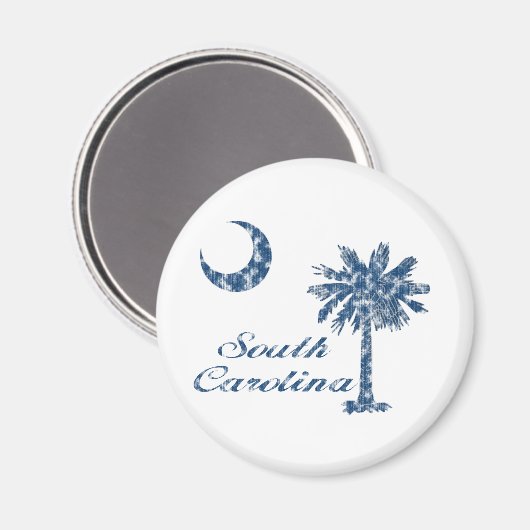 South Carolina Magnet (Vorderseite/Rückseite)