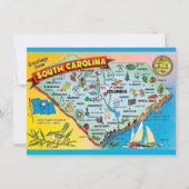 South Carolina Map Moving Ankündigung (Vorderseite)